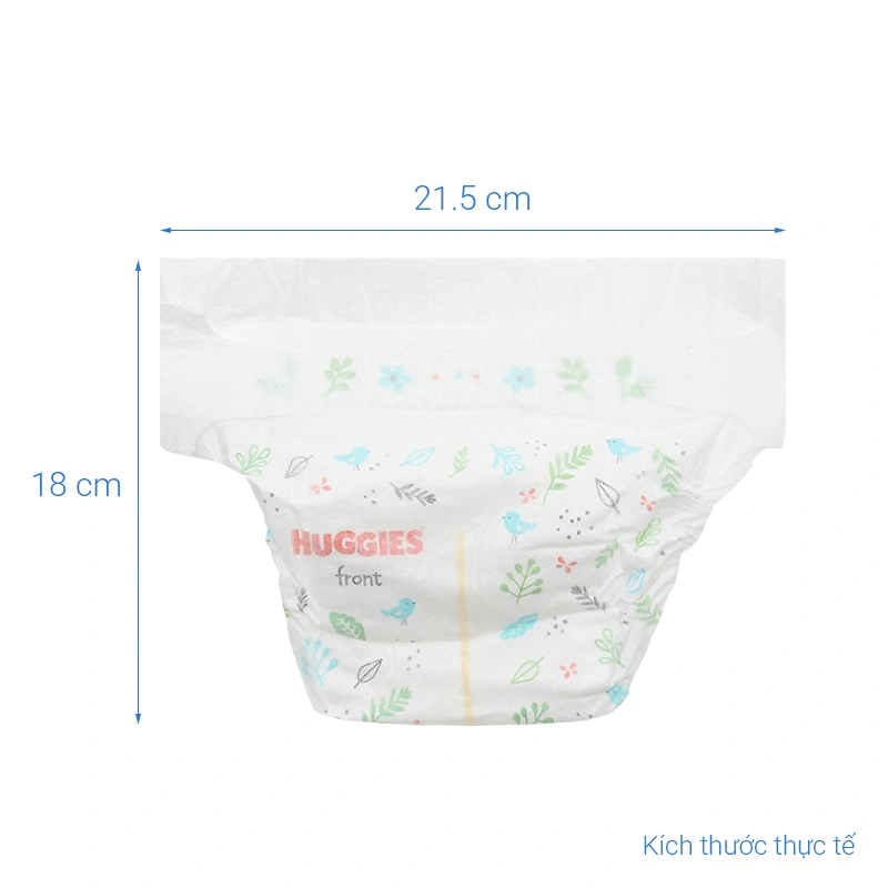 Tã dán Huggies Platinum nature made siêu cao cấp size S 82 miếng (4 - 8 kg) - Giao bao bì ngẫu nhiên 8