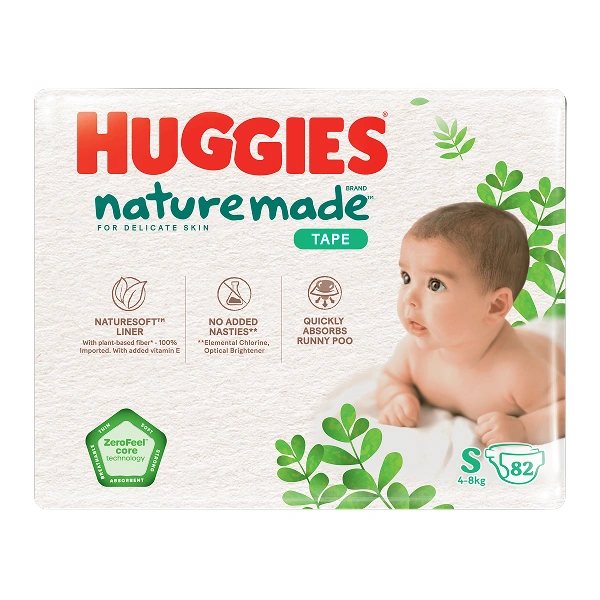 Tã dán Huggies Platinum nature made size S