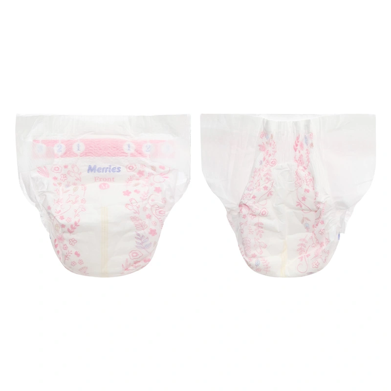 Tã dán Merries First Premium size NB 62 miếng (dưới 5 kg) 25