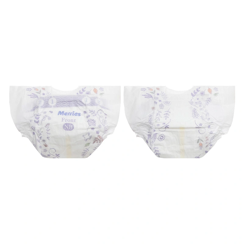 Tã dán Merries First Premium size NB 62 miếng (dưới 5 kg) 6