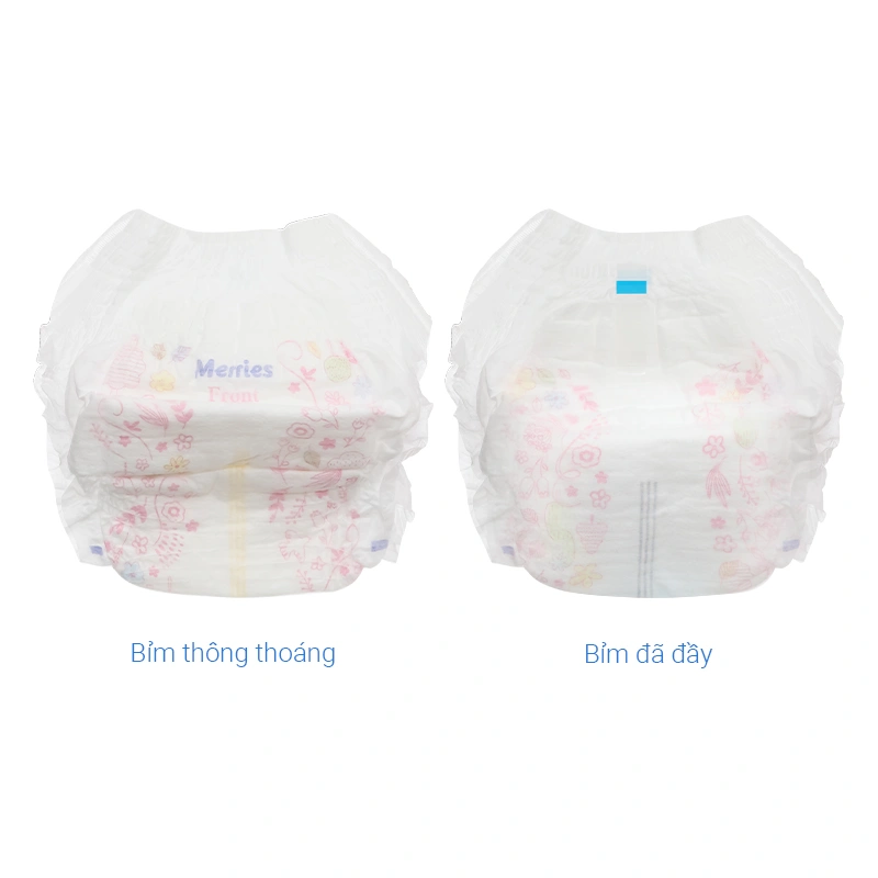 Tã quần Merries First Premium size XXL 24 miếng (15 - 25 kg) 13