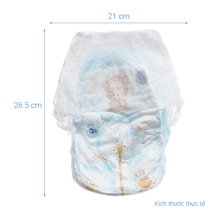 Tã quần Molfix Oxy size XXXL 22 + 6 miếng (20 - 35 kg) 7