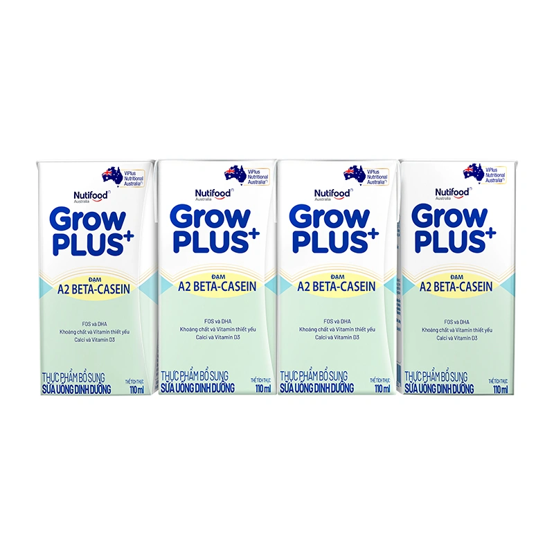 Thùng 24 hộp sữa bột pha sẵn GrowPLUS+ A2 BETA - CASEIN 1+ 110ml (từ 1 tuổi) 6