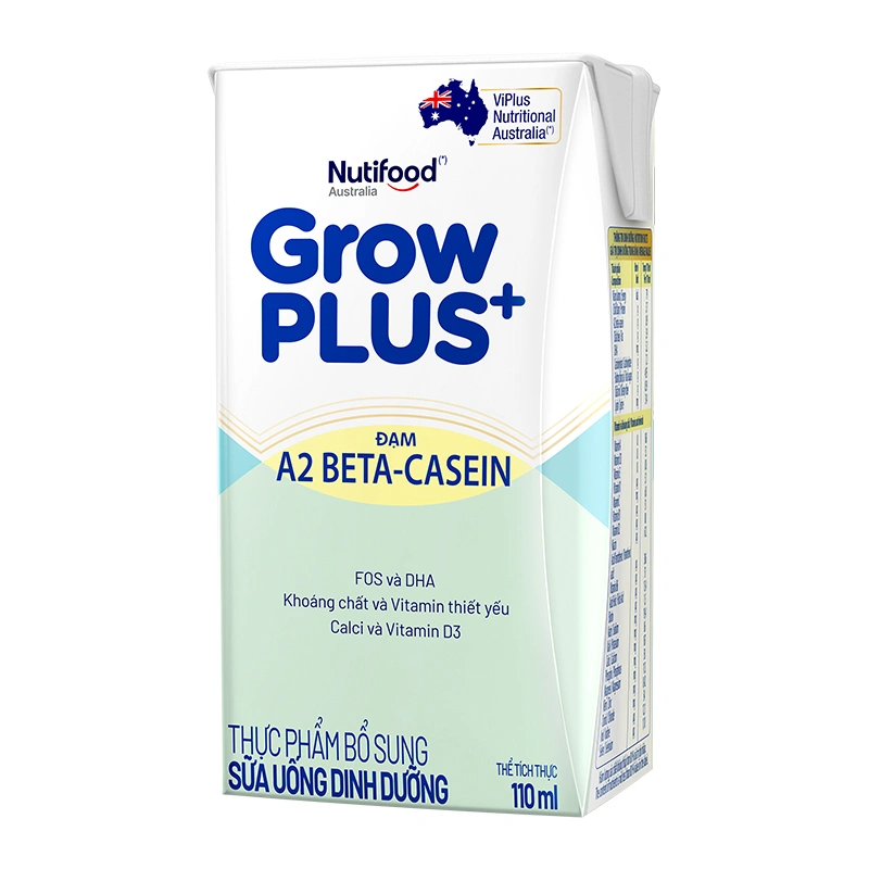 Thùng 24 hộp sữa bột pha sẵn GrowPLUS+ A2 BETA - CASEIN 1+ 110ml (từ 1 tuổi) 7