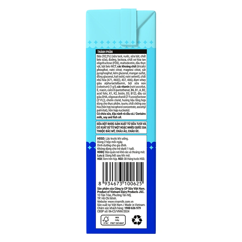 Thùng 48 hộp sữa non pha sẵn Dielac Grow Plus 180 ml (từ 1 tuổi) - Giao bao bì ngẫu nhiên 11