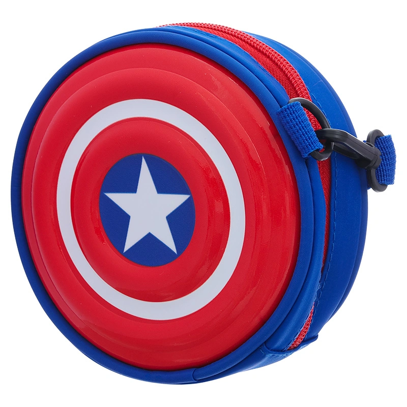 Túi đeo cho bé mẫu giáo 3L khiên Captain 02TXA đỏ 3