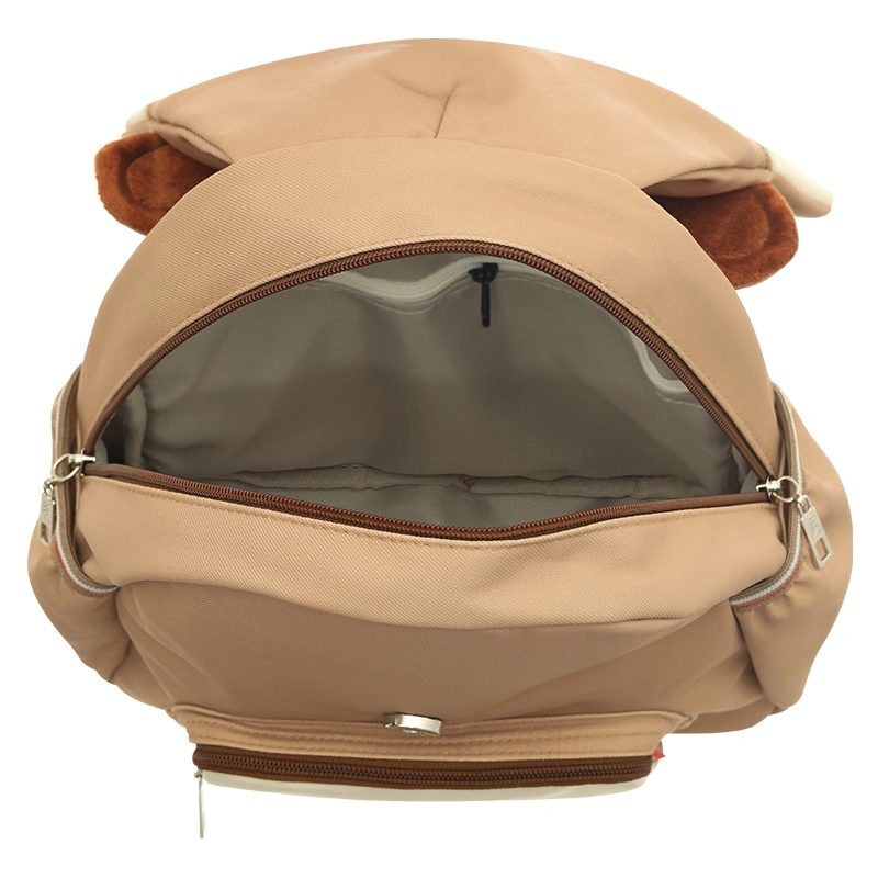 Balo cho bé mẫu giáo Ioon PANNA8 gấu hộp E2537 nâu 8