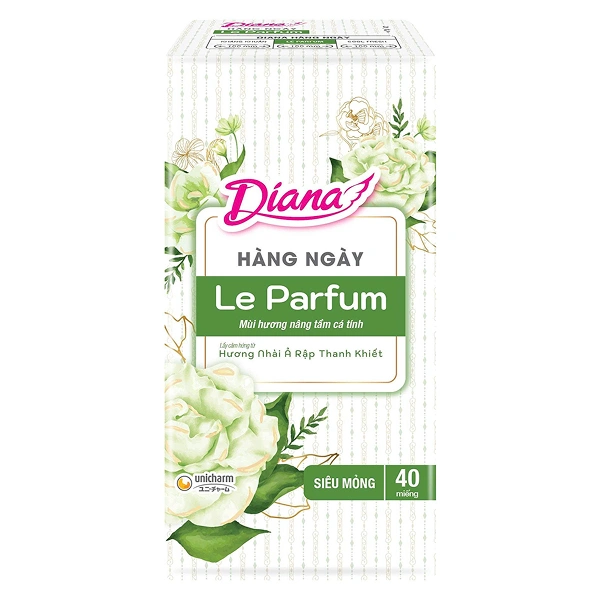 Băng vệ sinh hàng ngày Diana Le Parfum hương nhài