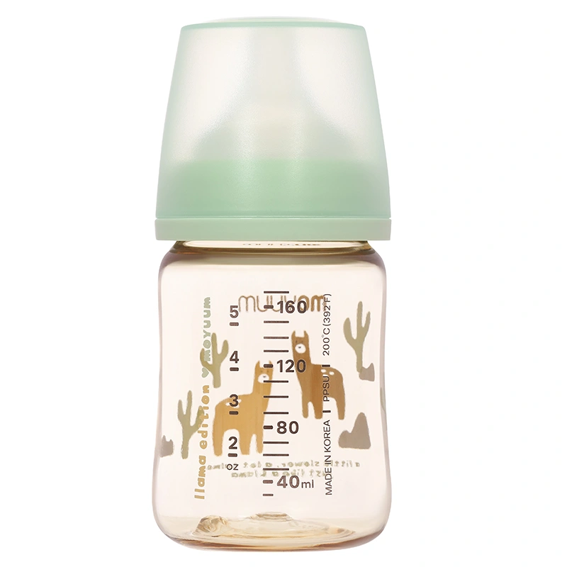 Bình sữa nhựa PPSU Moyuum cổ rộng All In One Bottle 170 ml - Lạc đà (0 - 3 tháng) 2