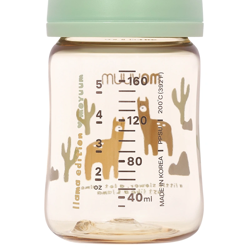 Bình sữa nhựa PPSU Moyuum cổ rộng All In One Bottle 170 ml - Lạc đà (0 - 3 tháng) 3