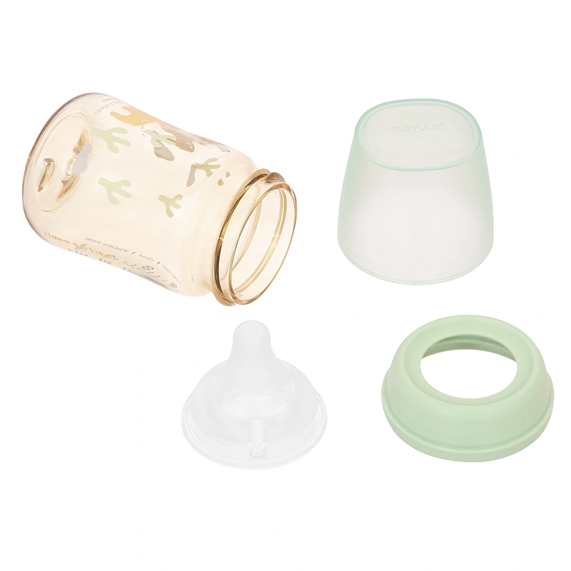 Bình sữa nhựa PPSU Moyuum cổ rộng All In One Bottle 170 ml - Lạc đà (0 - 3 tháng) 4