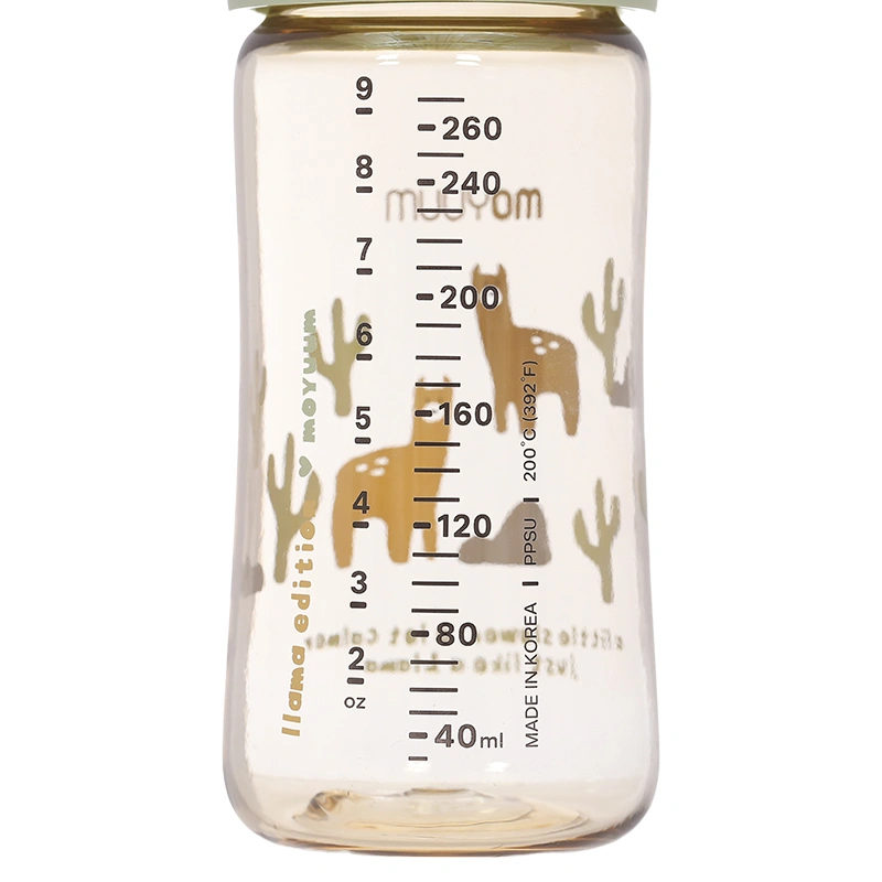 Bình sữa nhựa PPSU Moyuum cổ rộng All In One Bottle 170 ml - Lạc đà (0 - 3 tháng) 16