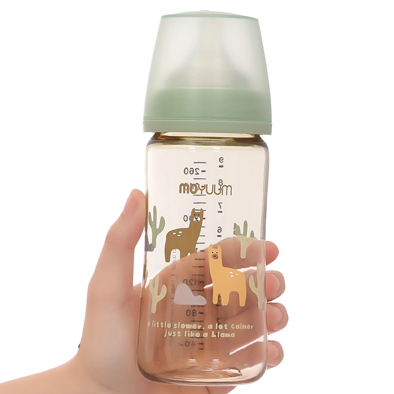 Bình sữa nhựa PPSU Moyuum cổ rộng All In One Bottle 170 ml - Lạc đà (0 - 3 tháng) 21
