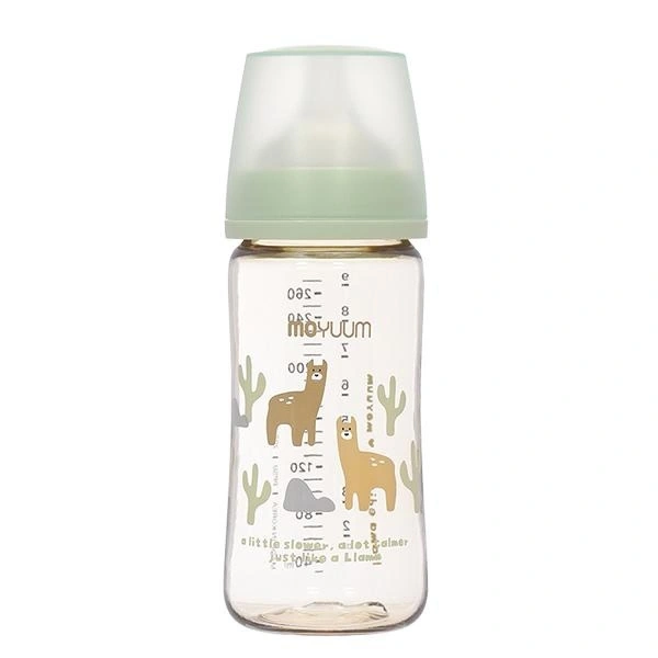 Bình sữa cổ rộng Moyuum All In One Bottle - Lạc đà