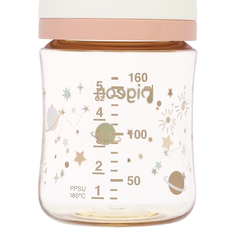 Bình sữa nhựa PPSU Pigeon Softouch Baby-Friendly World cổ rộng 160 ml - Dải ngân hà (từ 0 tháng) 3