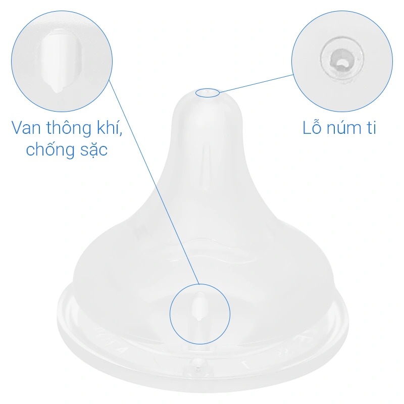 Bình sữa nhựa PPSU Pigeon Softouch Baby-Friendly World cổ rộng 160 ml - Dải ngân hà (từ 0 tháng) 7