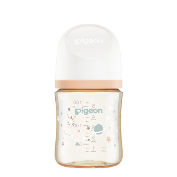 Bình sữa cổ rộng Pigeon Softouch Baby-Friendly World - Dải ngân hà