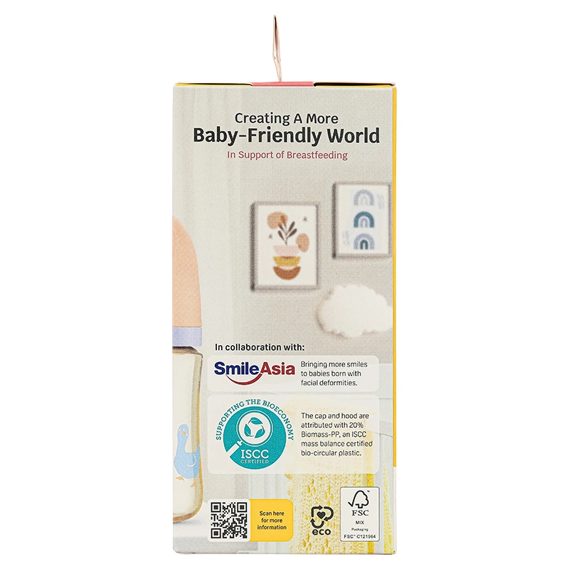 Bình sữa nhựa PPSU Pigeon Softouch Baby-Friendly World cổ rộng 160 ml - Đàn ngỗng (từ 0 tháng) 12