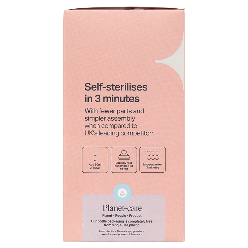 Bình sữa nhựa PP Tommee Tippee Natural Start cổ rộng 260 ml (3 - 6 tháng) - Mẫu mới 12