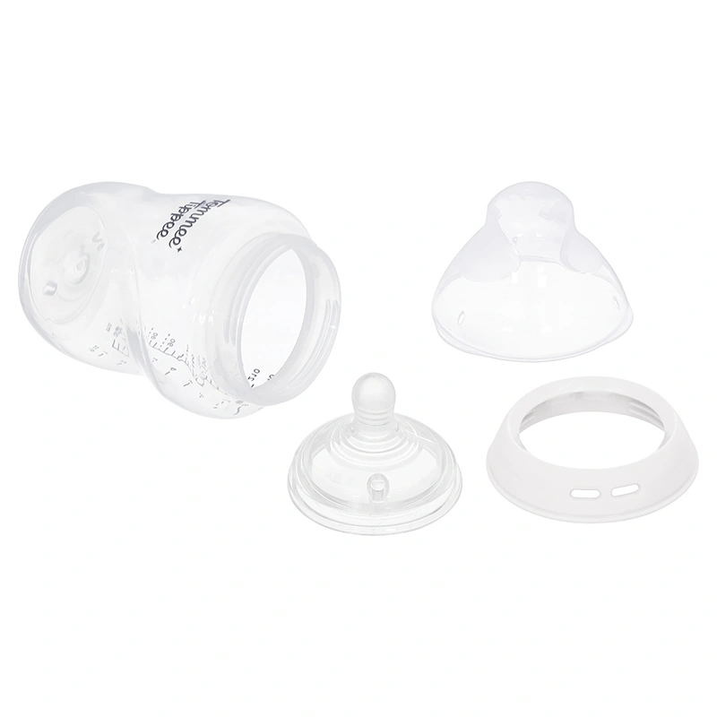 Bình sữa nhựa PP Tommee Tippee Natural Start cổ rộng 260 ml (3 - 6 tháng) - Mẫu mới 4