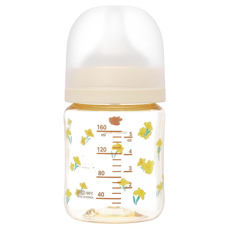 Bình sữa nhựa PPSU GreenFinger cổ rộng 280 ml - Hoa diên vĩ (từ 3 tháng) 15