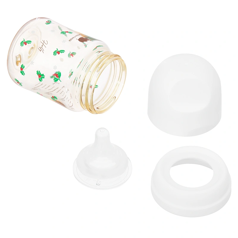 Bình sữa nhựa PPSU GreenFinger cổ rộng 280 ml - Lá cây ô rô (từ 3 tháng) 17