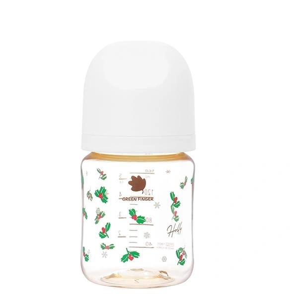 Bình sữa cổ rộng GreenFinger - Lá cây ô rô