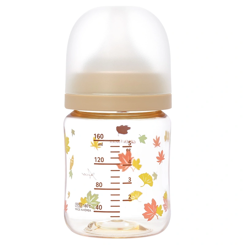 Bình sữa nhựa PPSU GreenFinger cổ rộng 280 ml - Lá phong (từ 3 tháng) 15