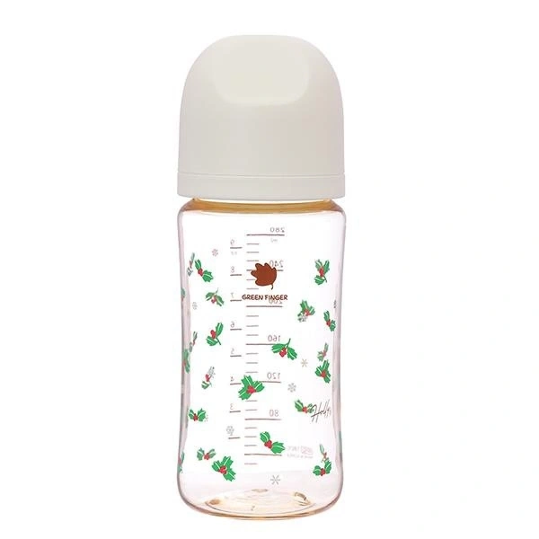 Bình sữa cổ rộng GreenFinger - Lá cây ô rô