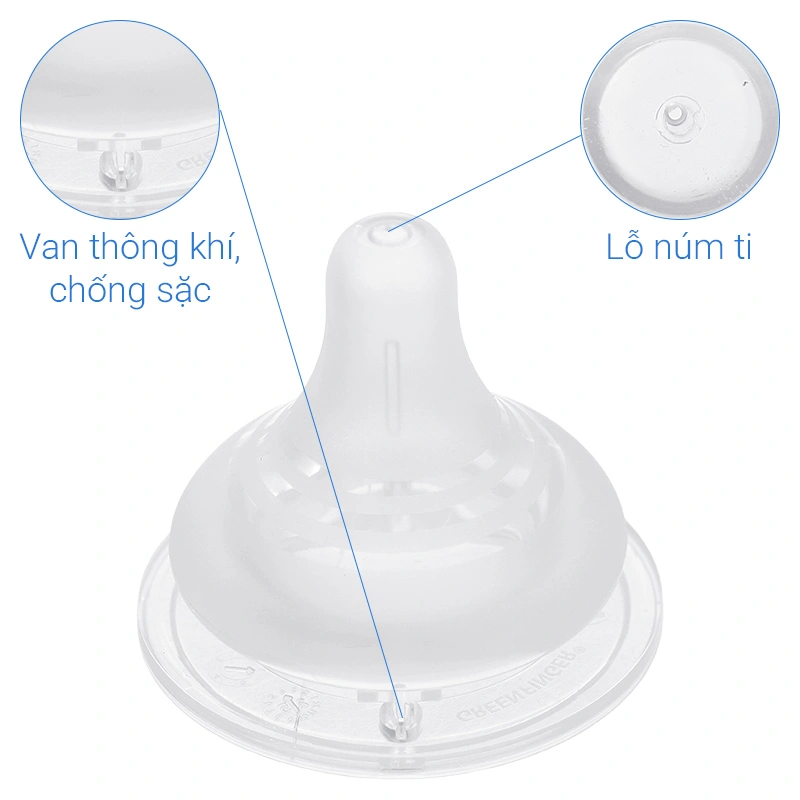 Bình sữa nhựa PPSU GreenFinger cổ rộng 160 ml - Trơn (0 - 3 tháng) 20