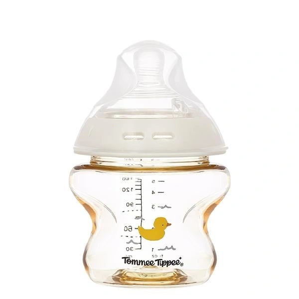 Bình sữa cổ rộng Tommee Tippee Natural Start - Họa tiết vàng