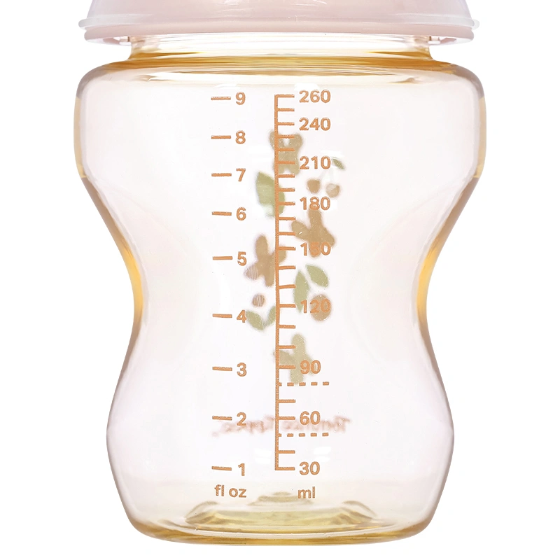 Bình sữa nhựa PPSU Tommee Tippee Natural Start cổ rộng 150 ml (0 - 3 tháng) - Họa tiết vàng 41