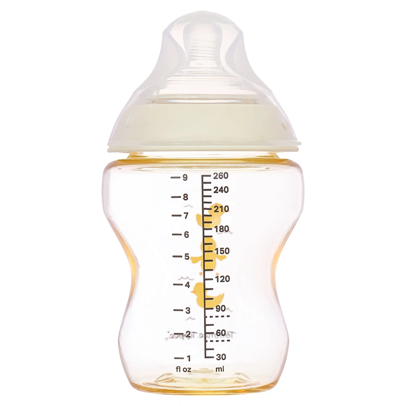 Bình sữa nhựa PPSU Tommee Tippee Natural Start cổ rộng 150 ml (0 - 3 tháng) - Họa tiết vàng 14