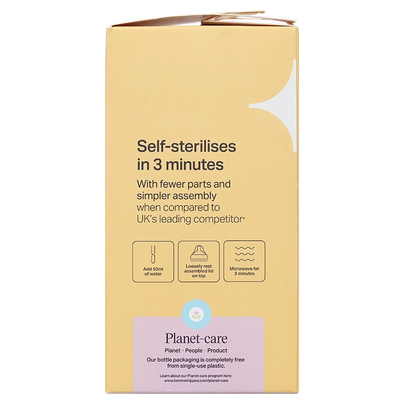 Bình sữa nhựa PPSU Tommee Tippee Natural Start cổ rộng 150 ml (0 - 3 tháng) - Mẫu mới 25