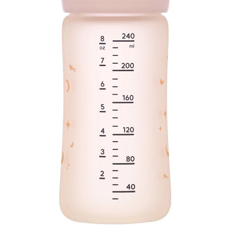 Bình sữa thủy tinh tráng silicone Moyuum cổ rộng 150 ml - Twinkle (0 - 3 tháng) 16