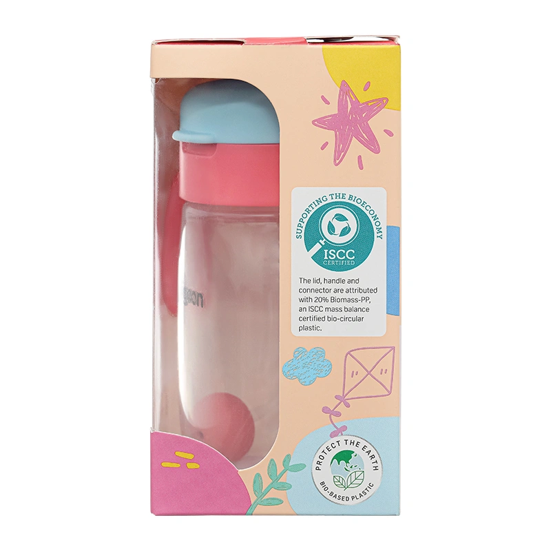 Bình tập uống Pigeon 250ml - Màu xanh lá (từ 6 tháng) 16