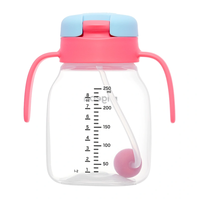 Bình tập uống Pigeon 250ml - Màu xanh lá (từ 6 tháng) 18