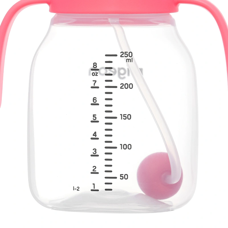 Bình tập uống Pigeon 250ml - Màu xanh lá (từ 6 tháng) 19