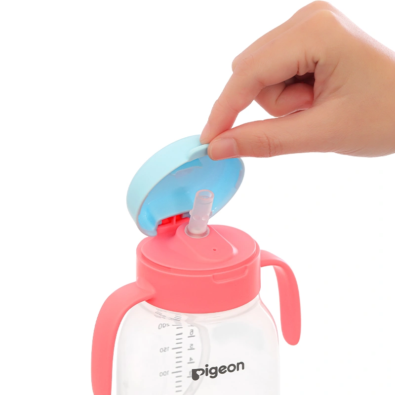 Bình tập uống Pigeon 250ml - Màu xanh lá (từ 6 tháng) 20