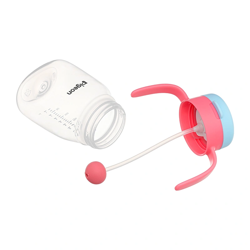 Bình tập uống Pigeon 250ml - Màu xanh lá (từ 6 tháng) 21