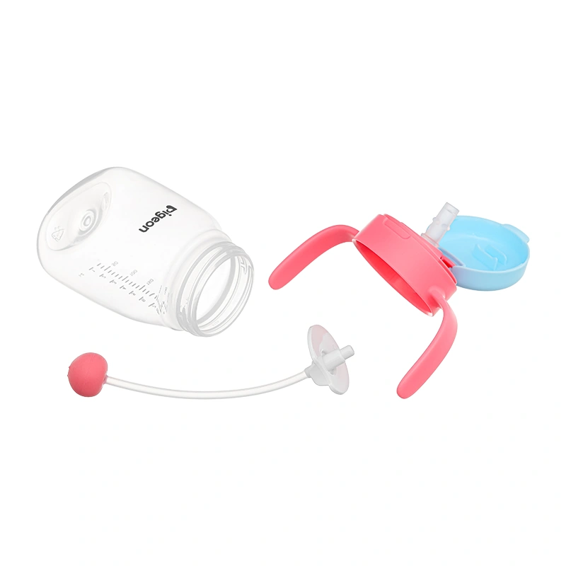 Bình tập uống Pigeon 250ml - Màu xanh lá (từ 6 tháng) 22