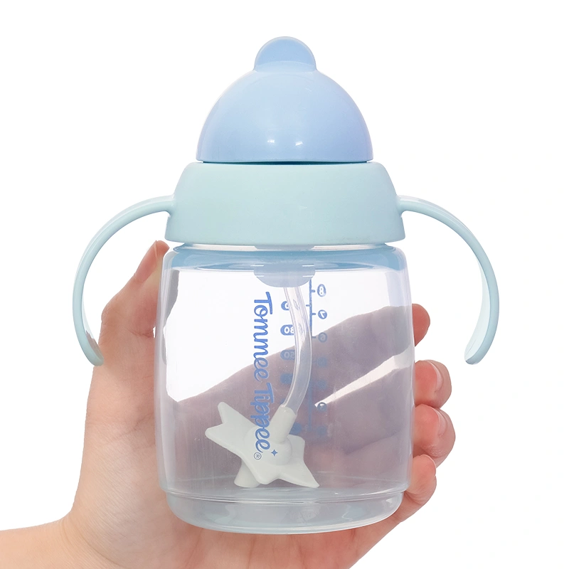 Bình tập uống Tommee Tippee 240ml - Màu xanh (từ 6 tháng) 11
