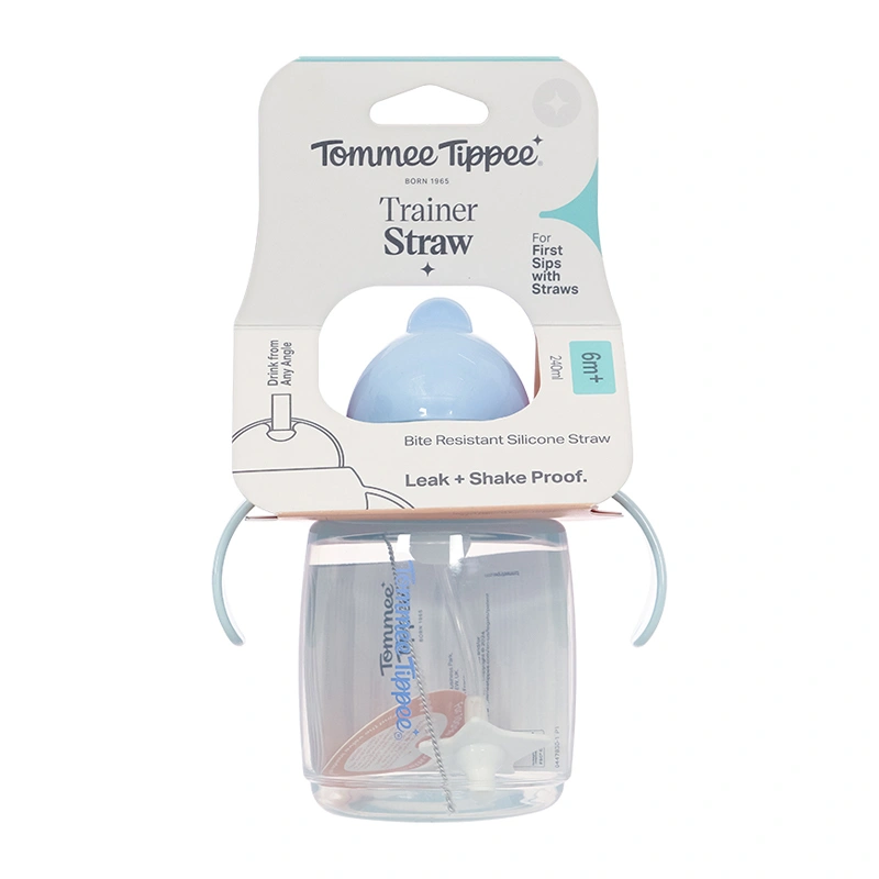 Bình tập uống Tommee Tippee 240ml - Màu xanh (từ 6 tháng) 2
