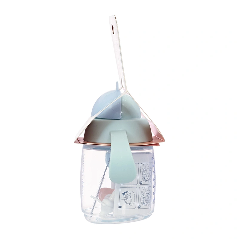 Bình tập uống Tommee Tippee 240ml - Màu xanh (từ 6 tháng) 4