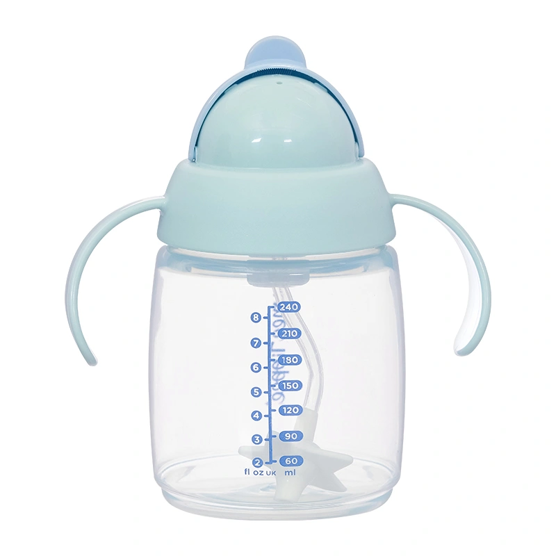 Bình tập uống Tommee Tippee 240ml - Màu xanh (từ 6 tháng) 6