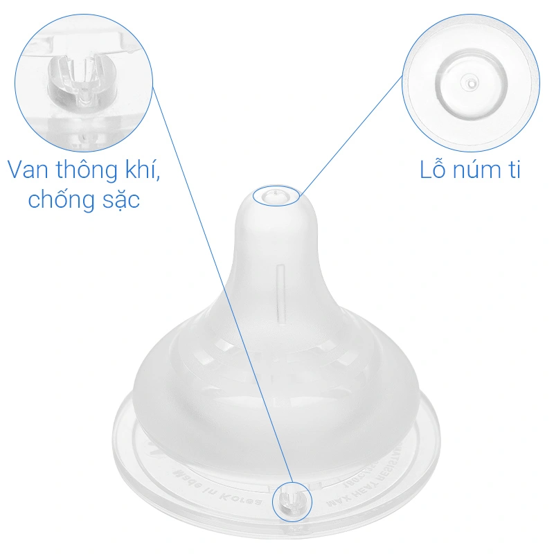 Bộ 2 núm ti GreenFinger cổ rộng size LLL (từ 15 tháng) 18