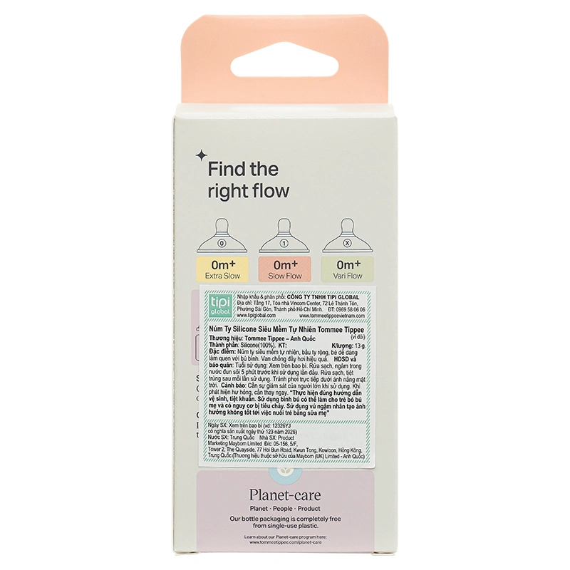 Bộ 2 núm ti Tommee Tippee Natural Start siêu mềm tự nhiên size 3 (từ 6 tháng) - Mẫu mới 21