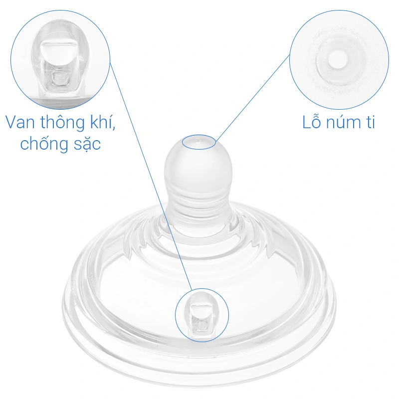 Bộ 2 núm ti Tommee Tippee Natural Start siêu mềm tự nhiên size 3 (từ 6 tháng) - Mẫu mới 27