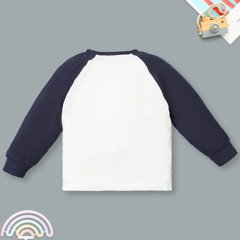 Bộ tay dài bé trai Ualarogo UR493 màu xám nâu 14