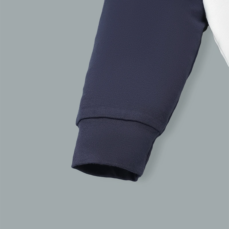 Bộ tay dài bé trai Ualarogo UR493 màu xám nâu 16